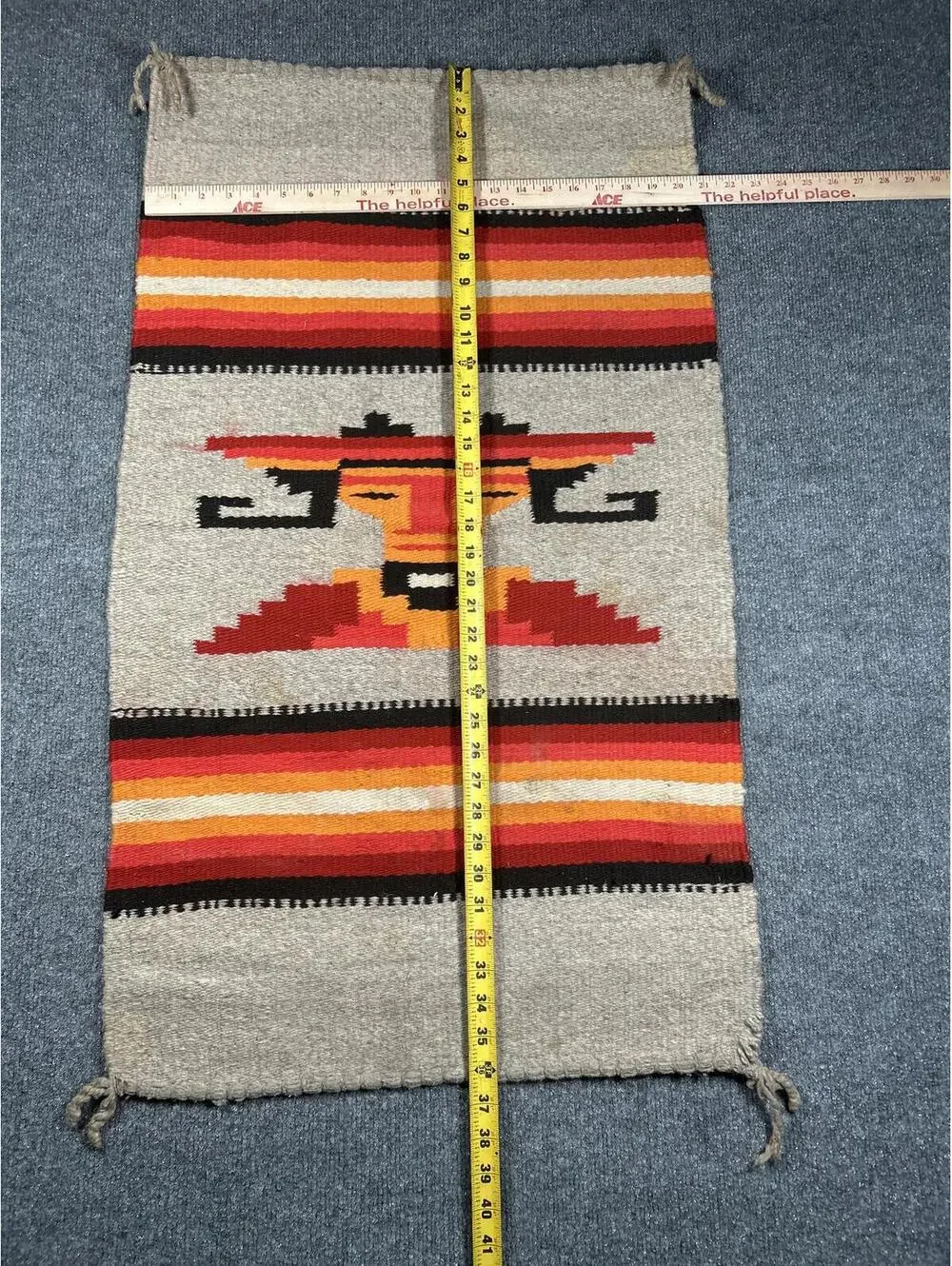 Native American art Kachina figure/Yei deity